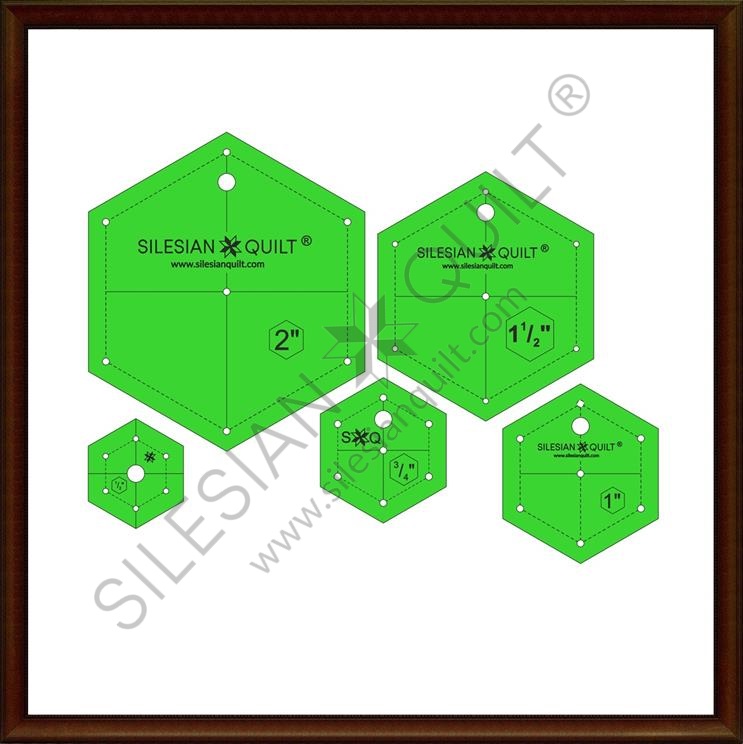 Hexagon set - 5 sizes