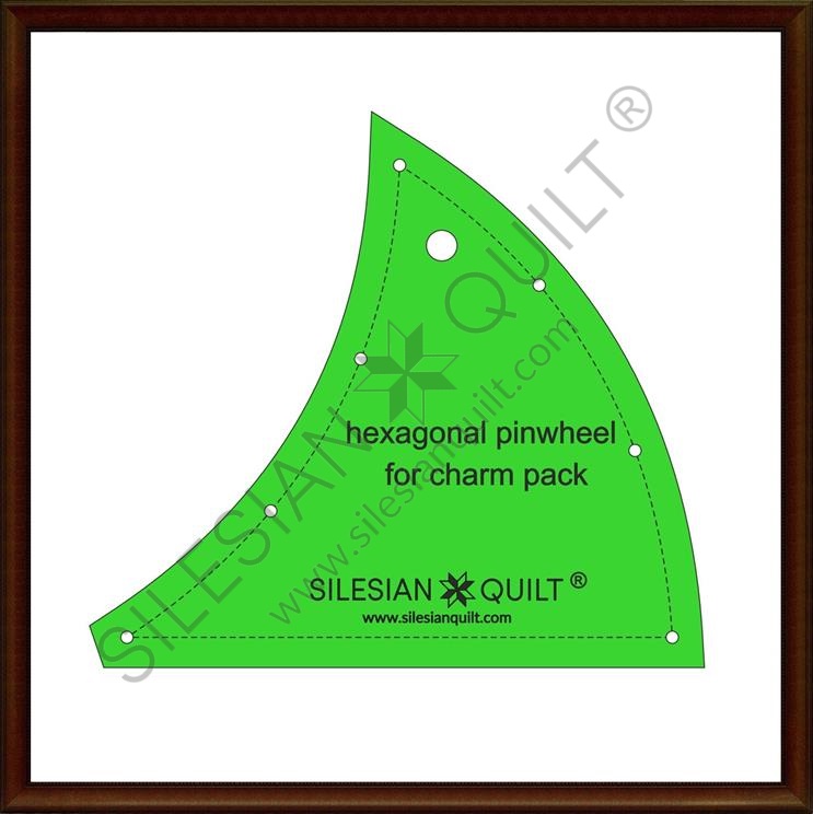 Hexagonal Pinwheel Charm Pack