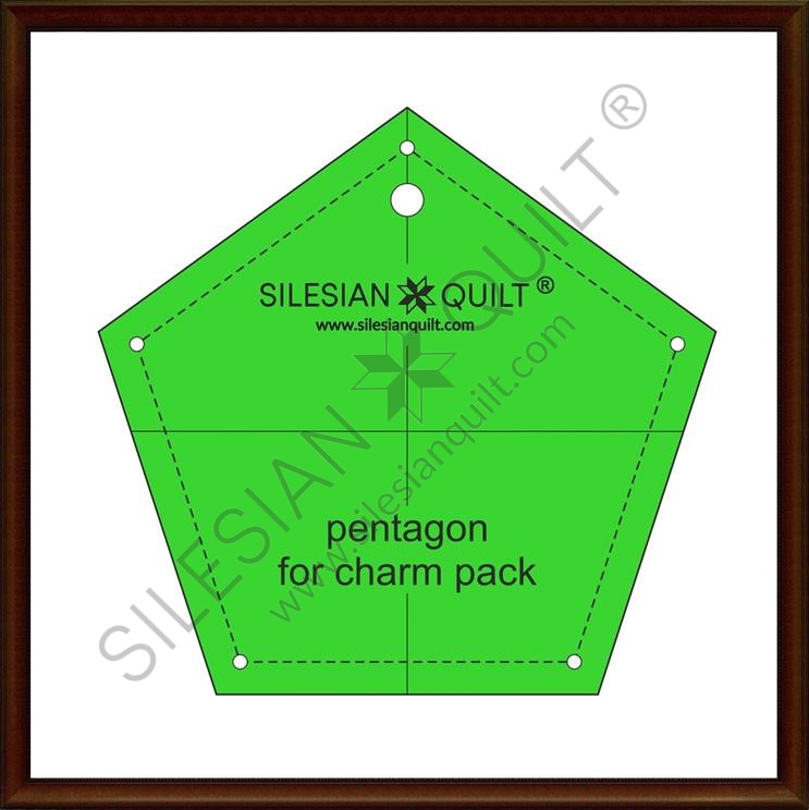 Pentagon für Charm Pack