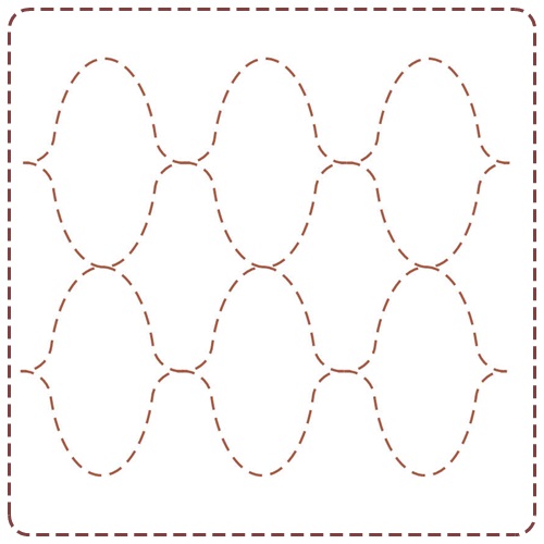 netting pattern quilt